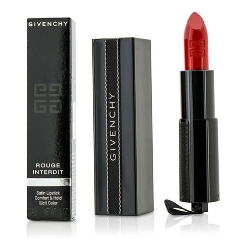 givenchy 14 red light aud|Givenchy Redlight (14) Rouge Interdit Satin Lipstick (2017.